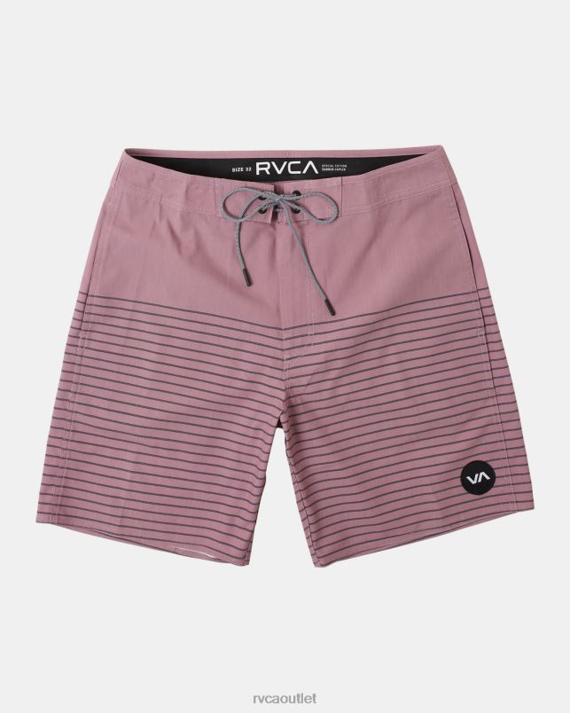 Bottoms V84B1072 lavender RVCA Unisex Curren Boardshorts 18
