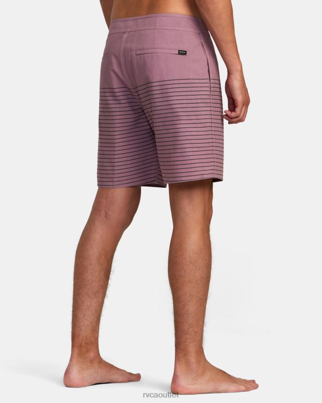 Bottoms V84B1072 lavender RVCA Unisex Curren Boardshorts 18