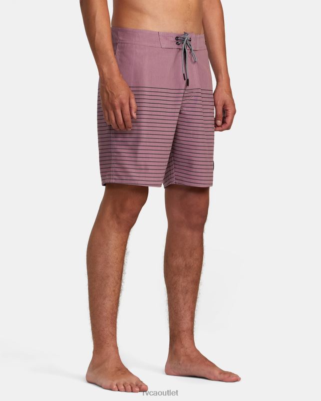 Bottoms V84B1072 lavender RVCA Unisex Curren Boardshorts 18