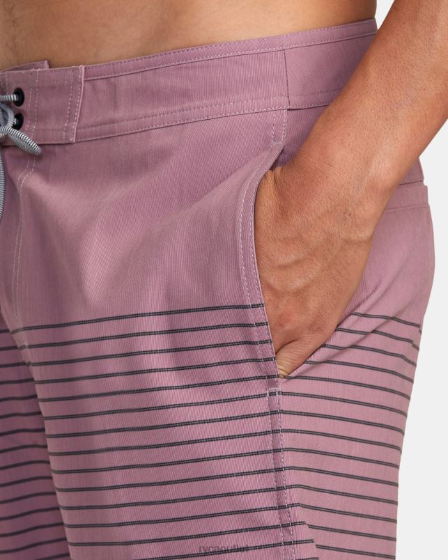 Bottoms V84B1072 lavender RVCA Unisex Curren Boardshorts 18
