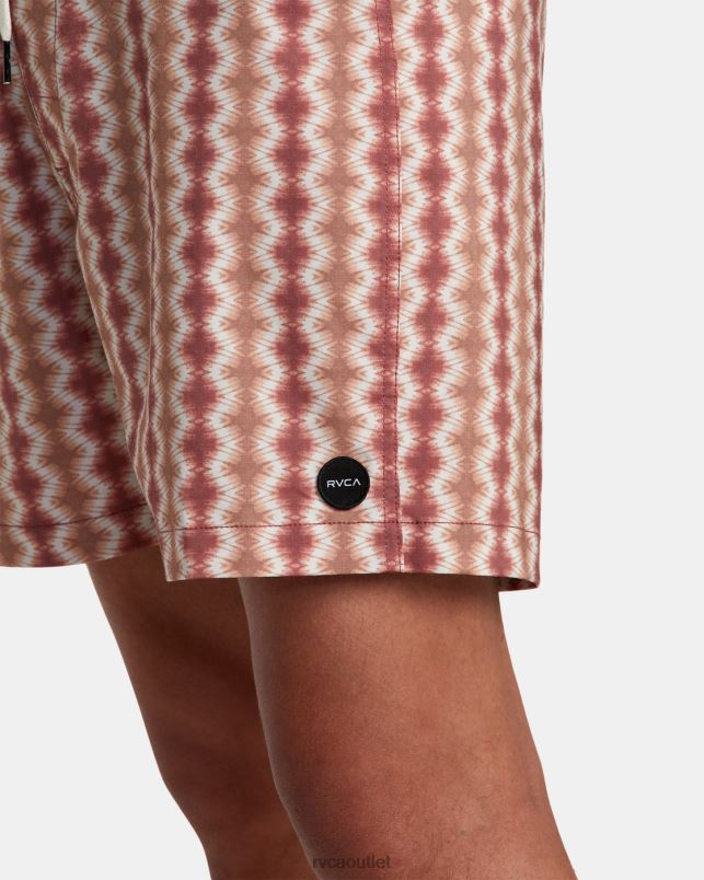 Bottoms V84B128 cinnabar RVCA Unisex Brookes Boardshorts16