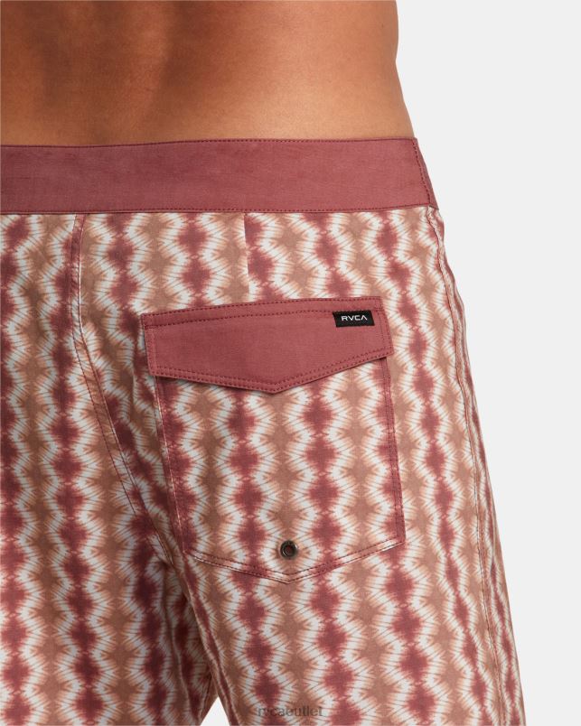 Bottoms V84B128 cinnabar RVCA Unisex Brookes Boardshorts16