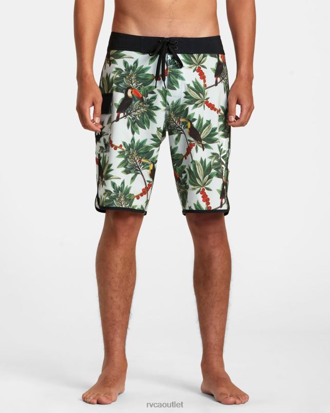 Bottoms V84B181 green tea RVCA Unisex Eastern Boardshorts 20