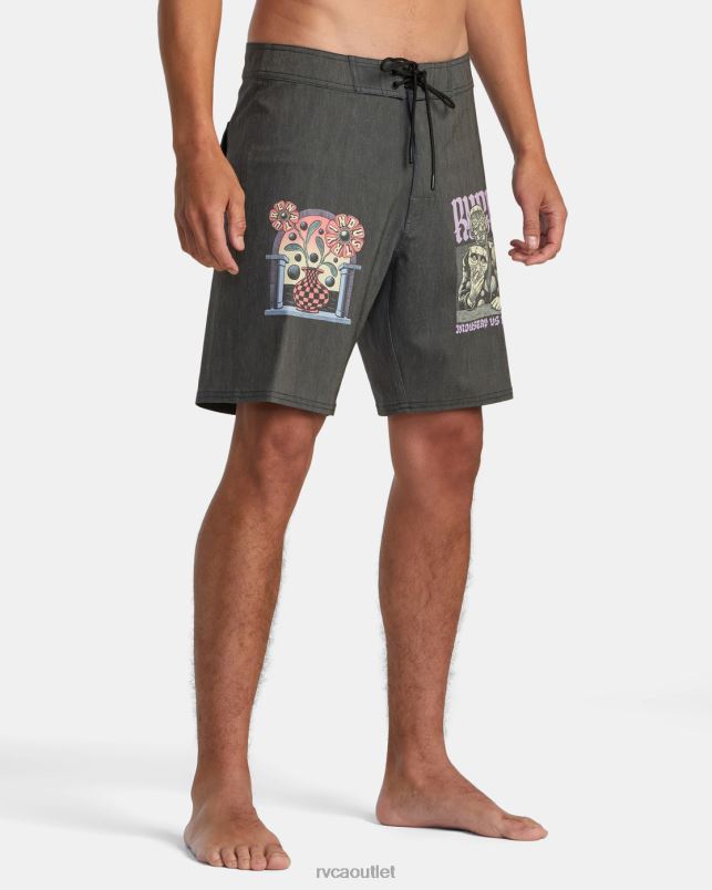 Bottoms V84B231 black RVCA Unisex Martin Ander Boardshorts18