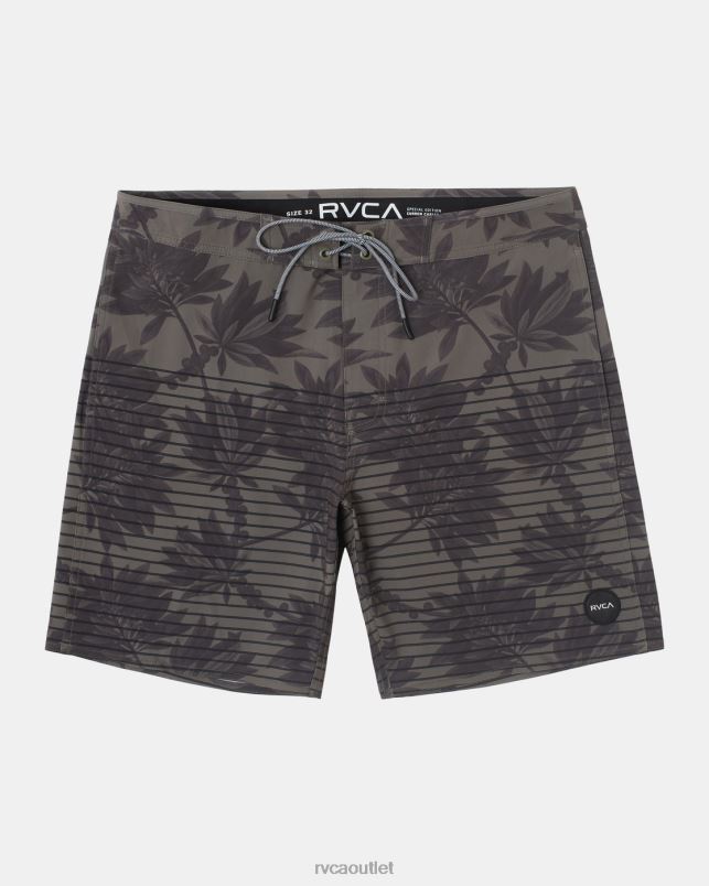 Bottoms V84B268 olive RVCA Unisex Curren Boardshorts 18
