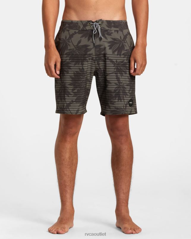 Bottoms V84B268 olive RVCA Unisex Curren Boardshorts 18