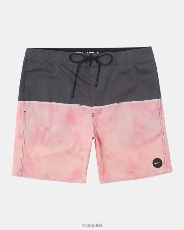 Bottoms V84B280 flamingo RVCA Unisex County Boardshorts 18