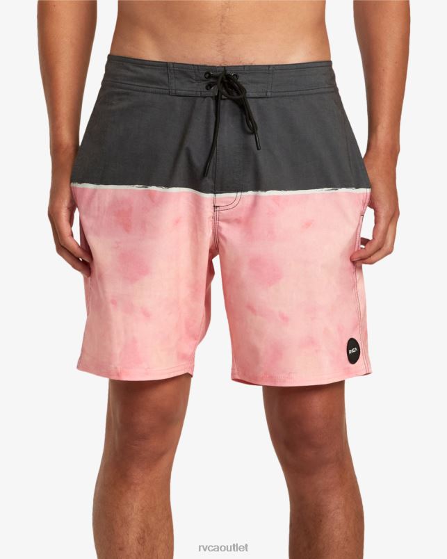 Bottoms V84B280 flamingo RVCA Unisex County Boardshorts 18
