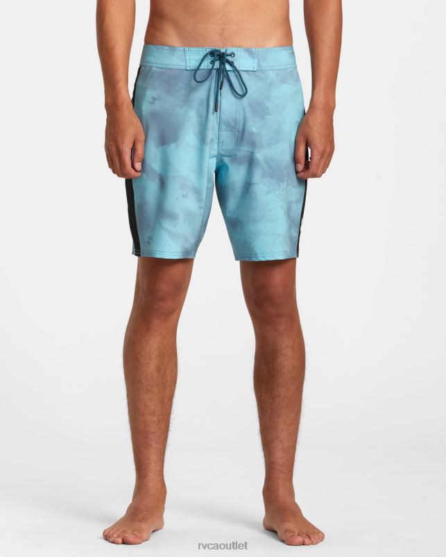 Bottoms V84B310 duck blue RVCA Unisex Apex Boardshorts 18