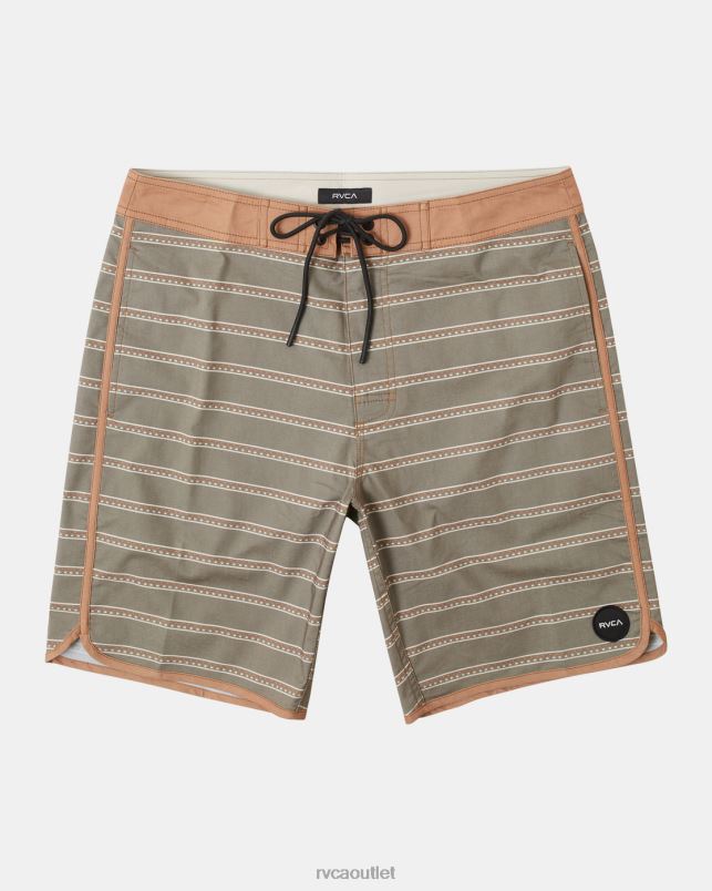 Bottoms V84B321 fatigue RVCA Unisex Arch Boardshorts 19