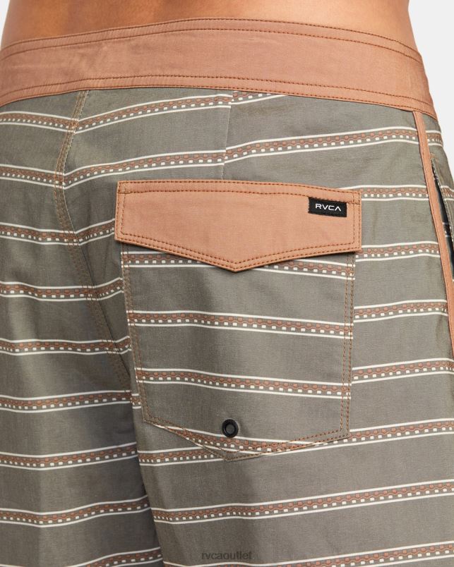 Bottoms V84B321 fatigue RVCA Unisex Arch Boardshorts 19