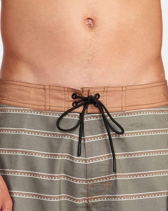 Bottoms V84B321 fatigue RVCA Unisex Arch Boardshorts 19