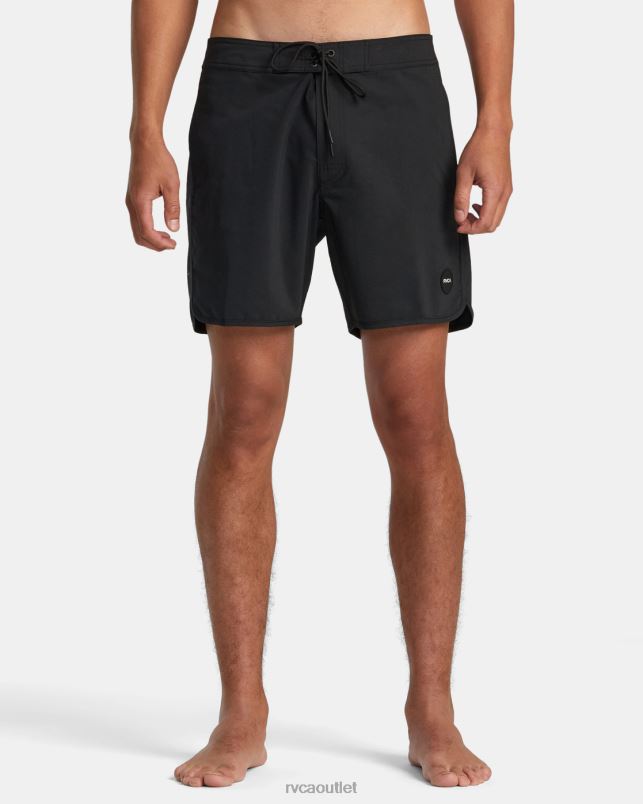 Bottoms V84B323 black RVCA Unisex Freeport Boardshorts16