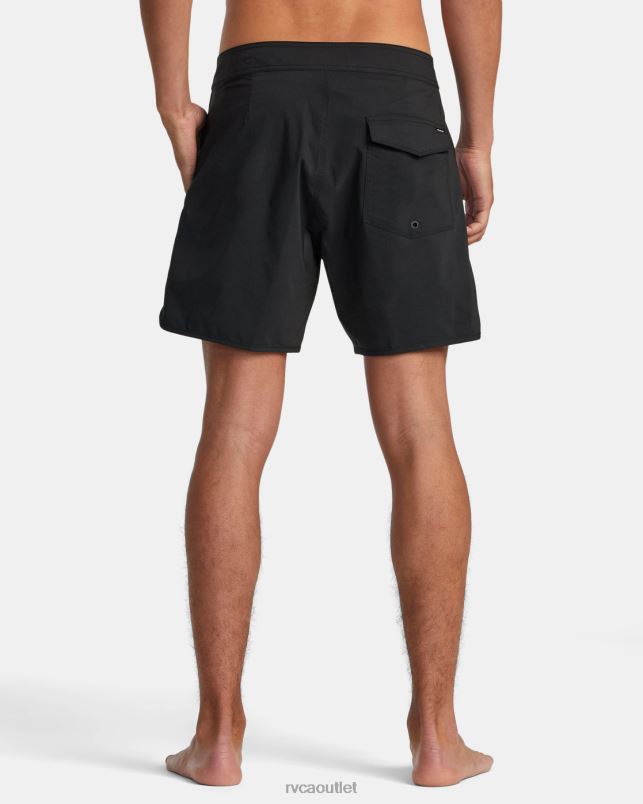 Bottoms V84B323 black RVCA Unisex Freeport Boardshorts16