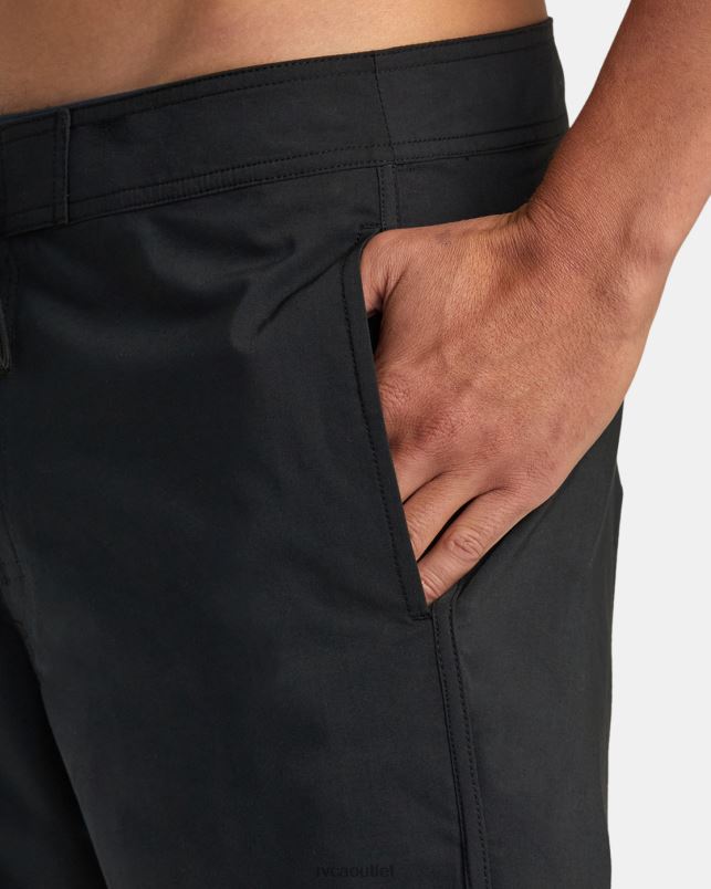 Bottoms V84B323 black RVCA Unisex Freeport Boardshorts16