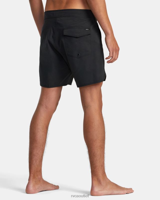 Bottoms V84B323 black RVCA Unisex Freeport Boardshorts16