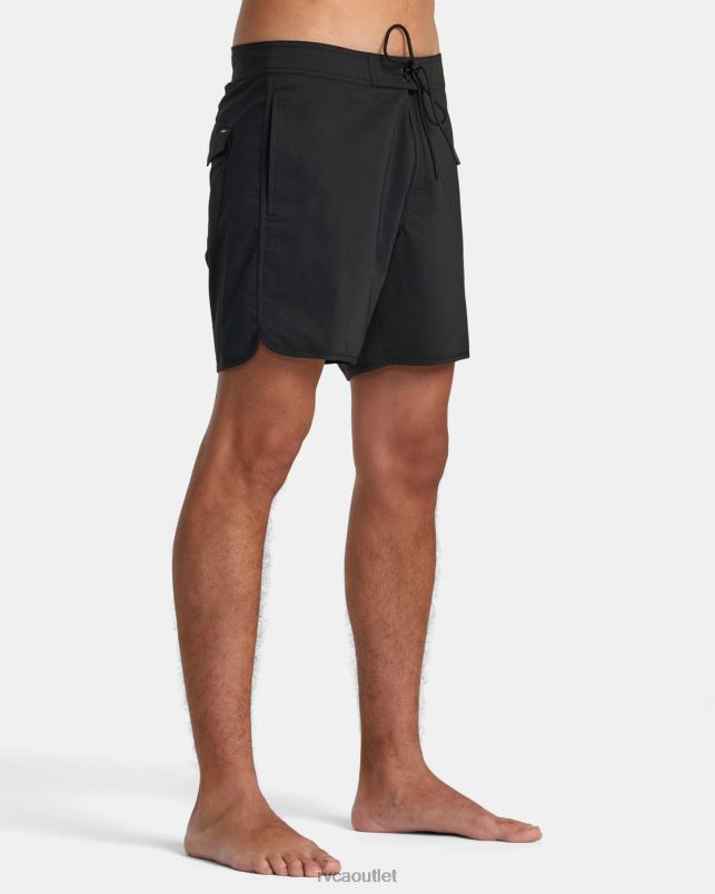 Bottoms V84B323 black RVCA Unisex Freeport Boardshorts16