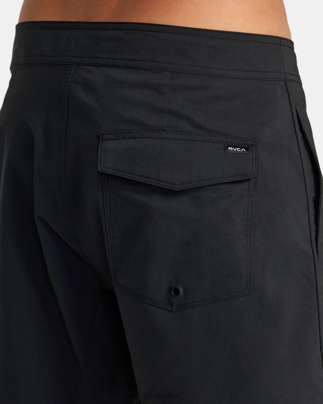 Bottoms V84B323 black RVCA Unisex Freeport Boardshorts16