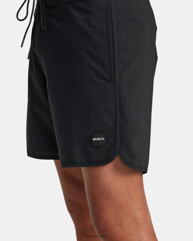 Bottoms V84B323 black RVCA Unisex Freeport Boardshorts16
