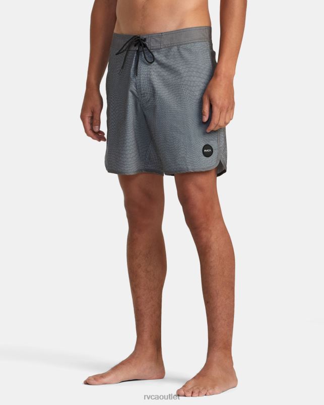 Bottoms V84B326 black RVCA Unisex Freeport Boardshorts16