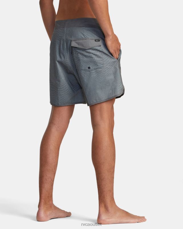 Bottoms V84B326 black RVCA Unisex Freeport Boardshorts16