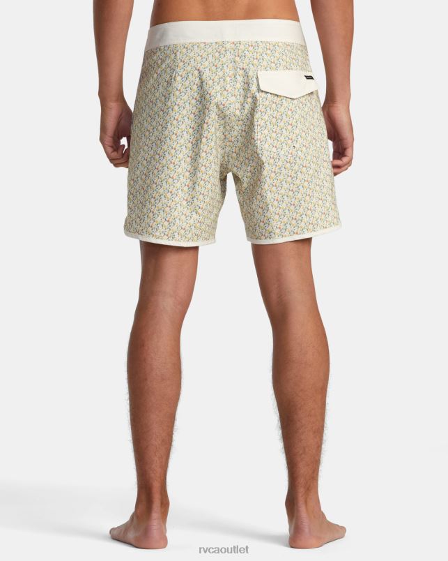 Bottoms V84B331 marshmallow RVCA Unisex Freeport Boardshorts16