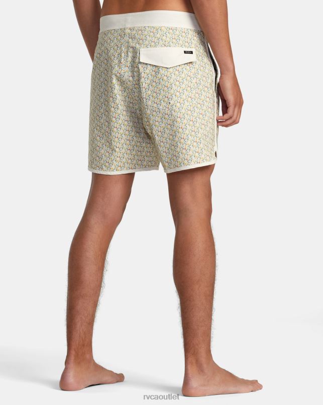 Bottoms V84B331 marshmallow RVCA Unisex Freeport Boardshorts16