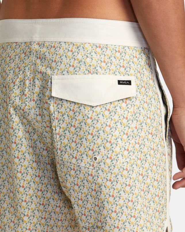 Bottoms V84B331 marshmallow RVCA Unisex Freeport Boardshorts16