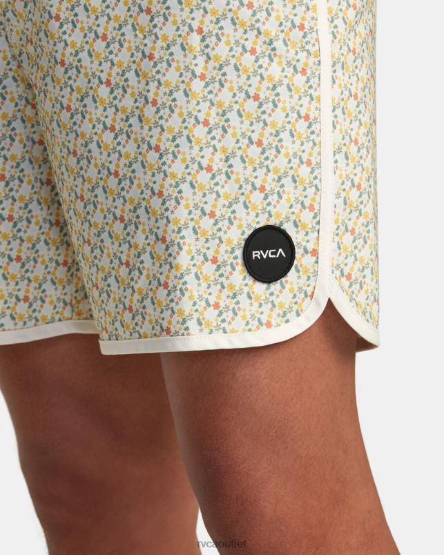 Bottoms V84B331 marshmallow RVCA Unisex Freeport Boardshorts16