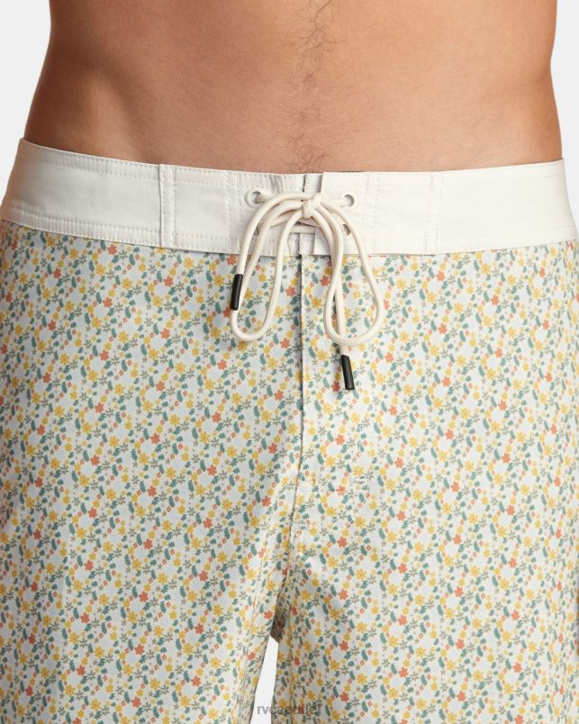 Bottoms V84B331 marshmallow RVCA Unisex Freeport Boardshorts16