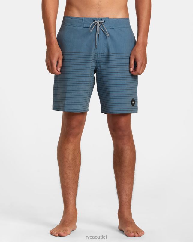 Bottoms V84B384 duck blue RVCA Unisex Curren Boardshorts 18