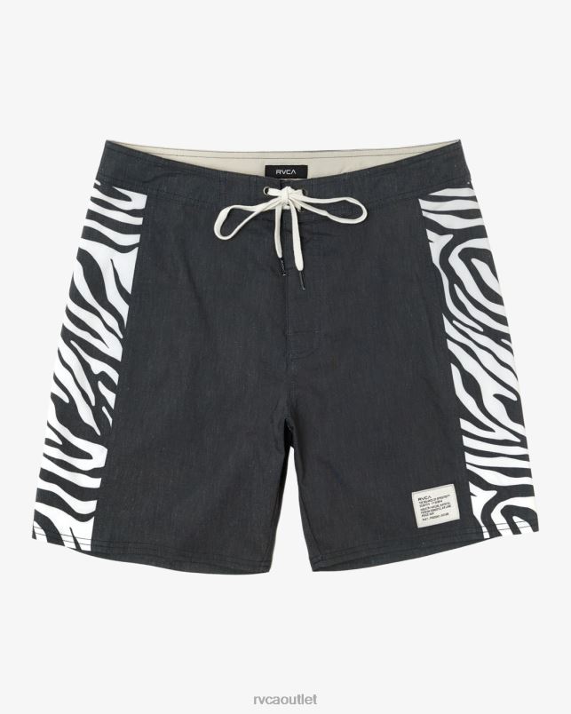 Bottoms V84B41 black RVCA Unisex Bali Boardshorts17