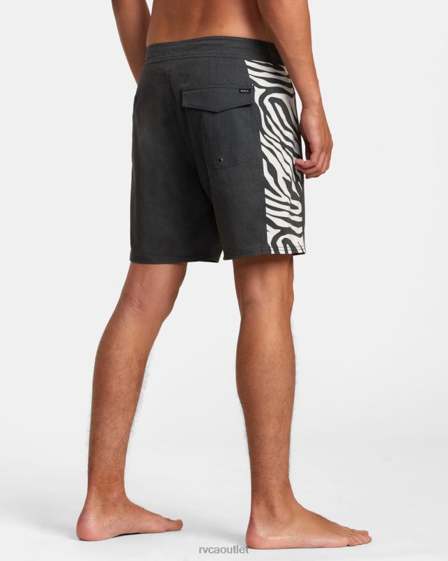 Bottoms V84B41 black RVCA Unisex Bali Boardshorts17