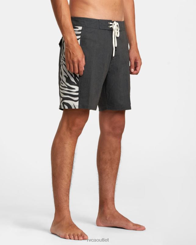 Bottoms V84B41 black RVCA Unisex Bali Boardshorts17