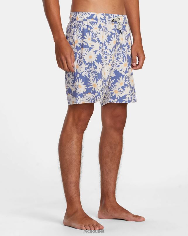 Bottoms V84B444 coast RVCA Unisex VA Pigment Elastic Waist Boardshorts 17