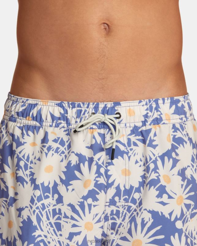 Bottoms V84B444 coast RVCA Unisex VA Pigment Elastic Waist Boardshorts 17