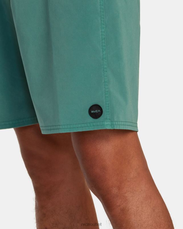 Bottoms V84B449 evergreen RVCA Unisex VA Pigment Boardshorts 18