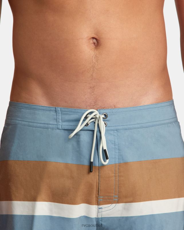 Bottoms V84B45 light blue RVCA Unisex Westport Boardshorts 17
