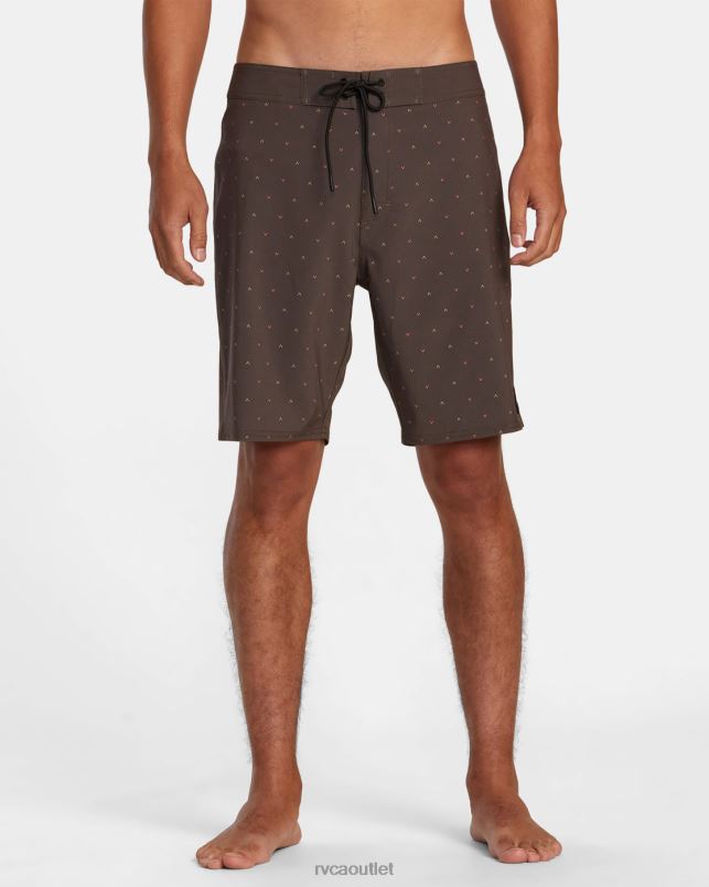 Bottoms V84B485 bombay brown RVCA Unisex VA Boardshorts 19
