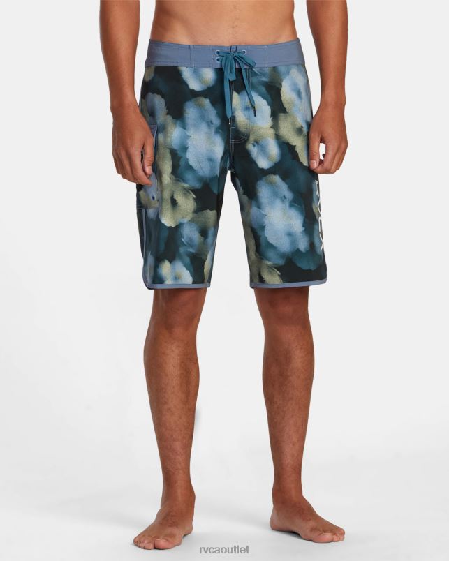 Bottoms V84B550 industrial blue RVCA Unisex Eastern Boardshorts 20
