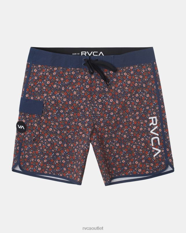 Bottoms V84B59 moody blue RVCA Unisex Eastern Boardshorts 18