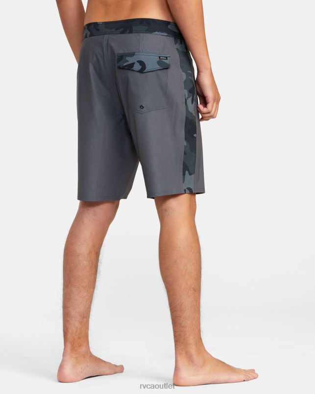 Bottoms V84B613 charcoal RVCA Unisex Apex Boardshorts 19