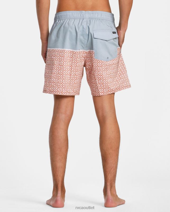Bottoms V84B624 scrub RVCA Unisex County Elastic Waist Boardshorts 17