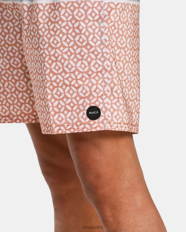 Bottoms V84B624 scrub RVCA Unisex County Elastic Waist Boardshorts 17