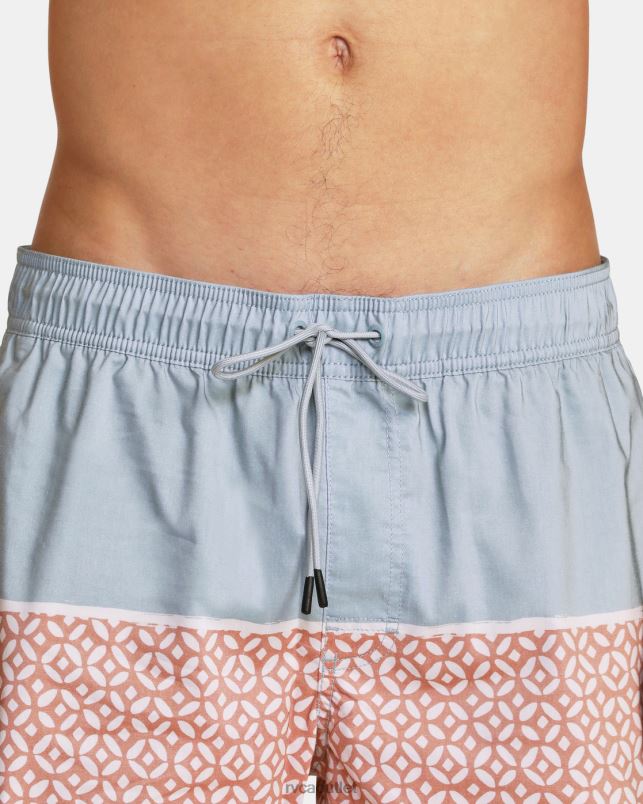 Bottoms V84B624 scrub RVCA Unisex County Elastic Waist Boardshorts 17