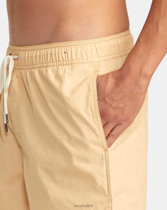 Bottoms V84B626 tangerine RVCA Unisex Opposites Elastic Waist 2 Boardshorts 17