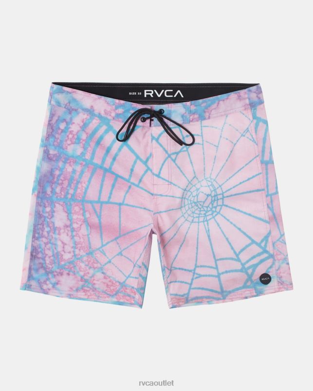 Bottoms V84B62 light purple RVCA Unisex Colin Sussingham Boardshorts 18