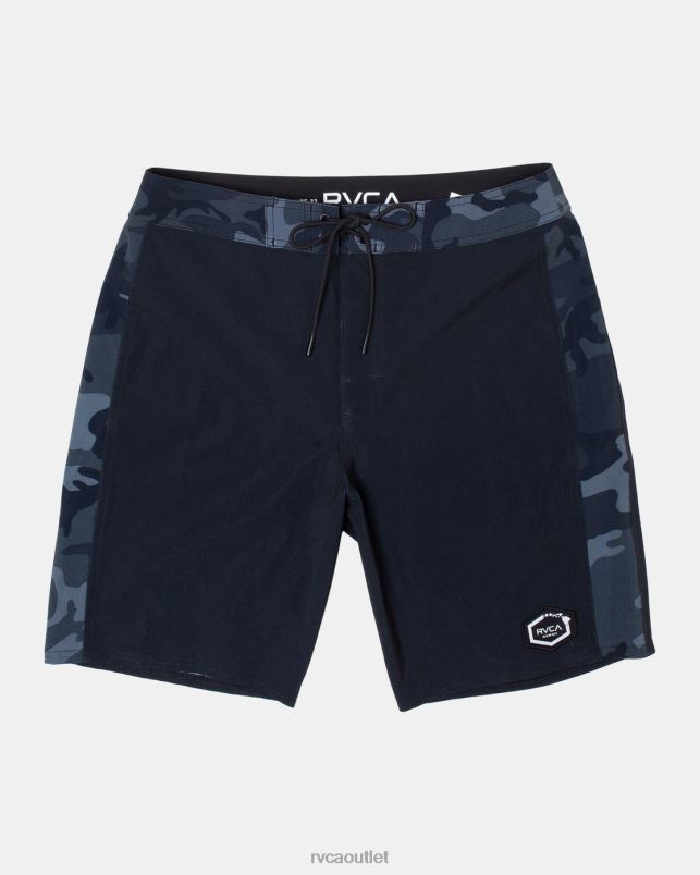 Bottoms V84B641 black camo RVCA Unisex Apex Boardshorts 19