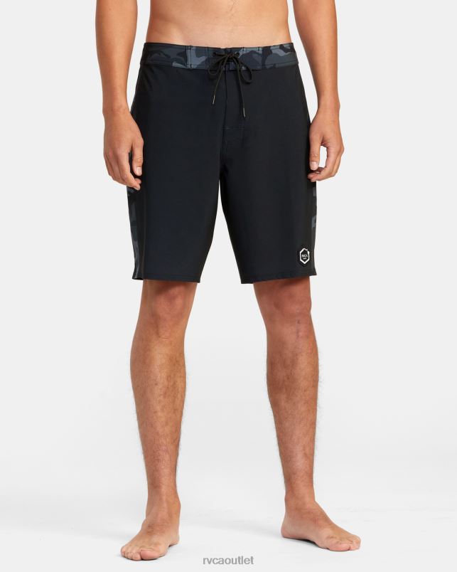 Bottoms V84B641 black camo RVCA Unisex Apex Boardshorts 19