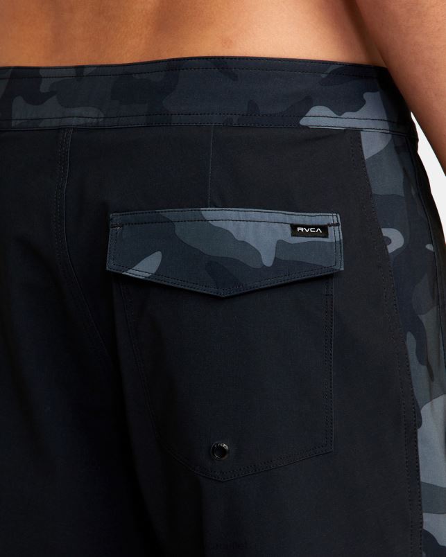 Bottoms V84B641 black camo RVCA Unisex Apex Boardshorts 19